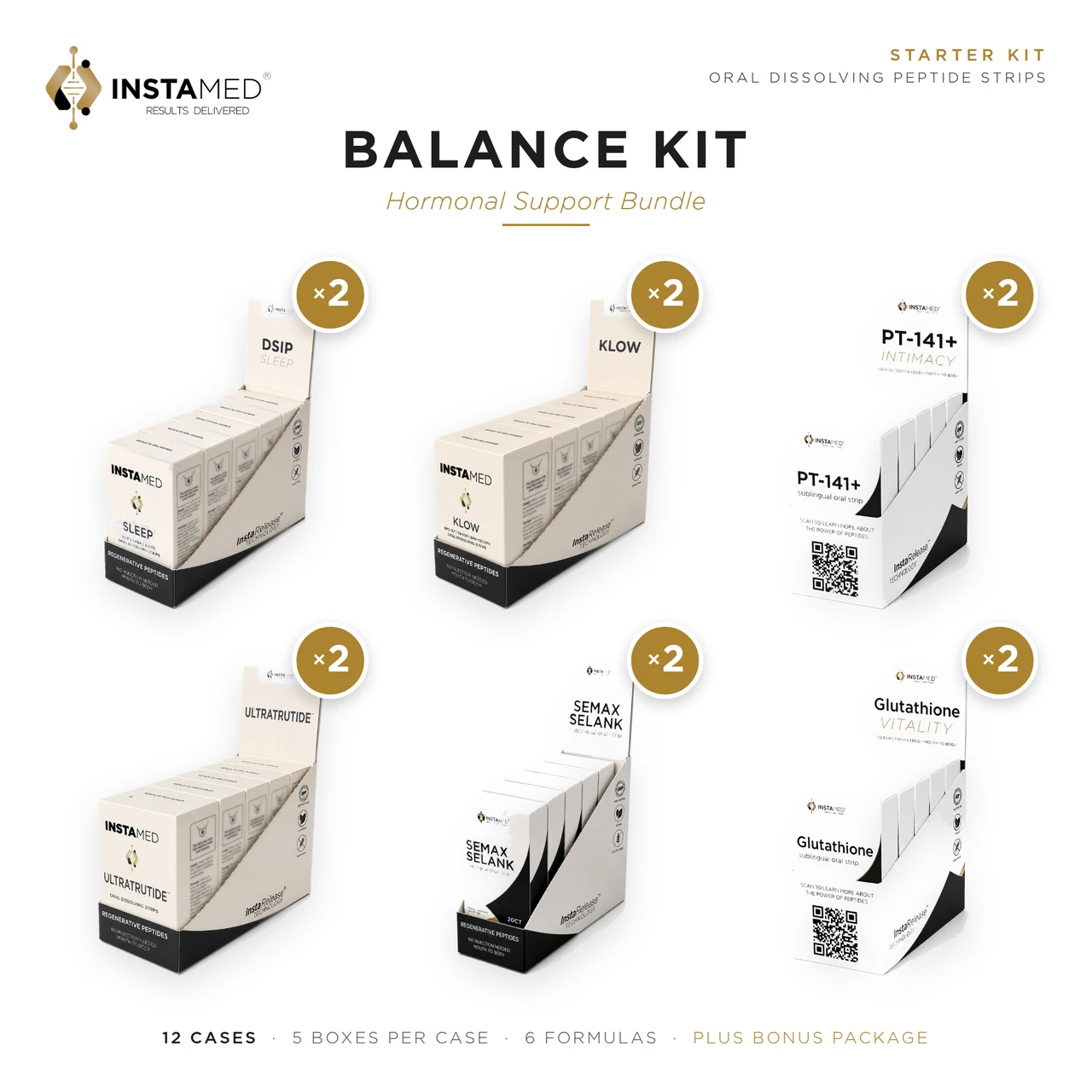 InstaMed Balance Kit, Hormonal Support bundle