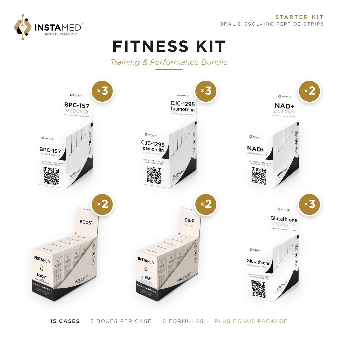 InstaMed Fitness Kit, Training and Performance bundle