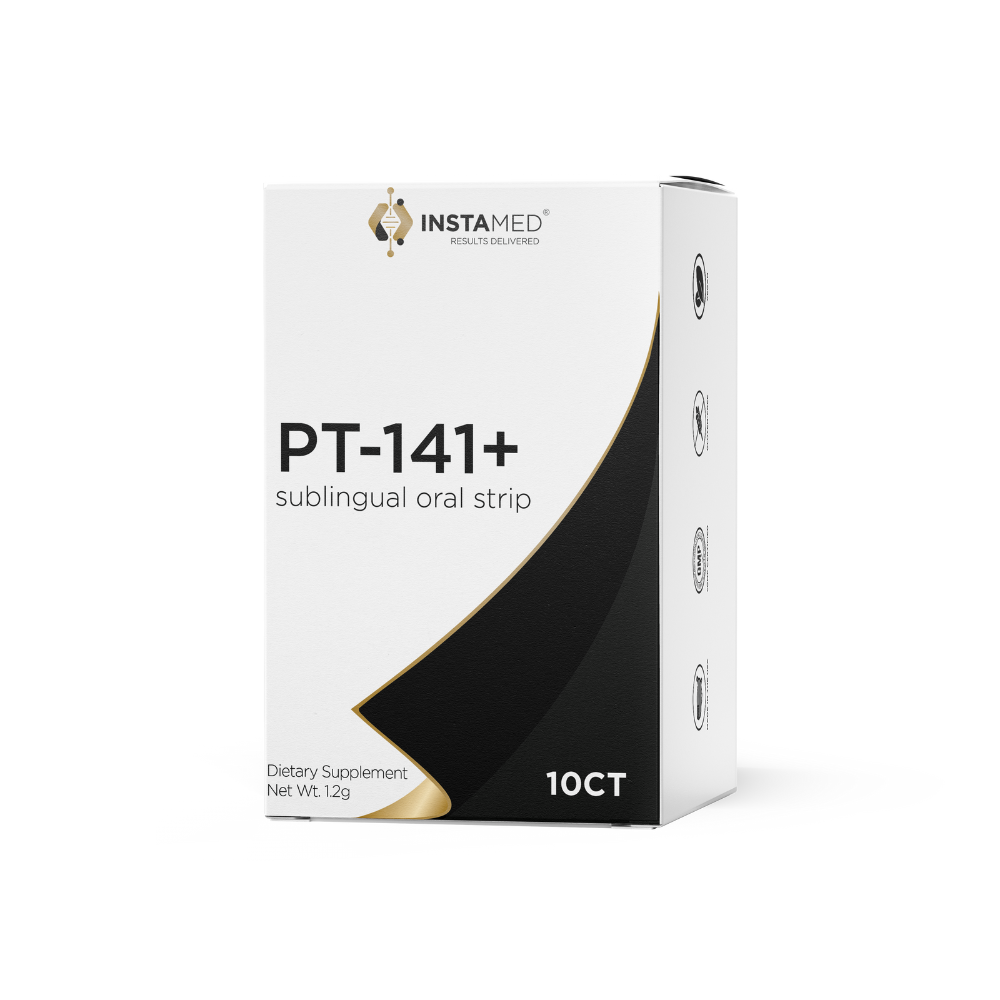 InstaMed Intimacy PT-141 oral dissolving peptide strip box